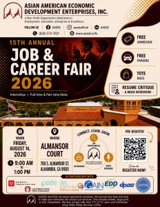 Flyer for career fair